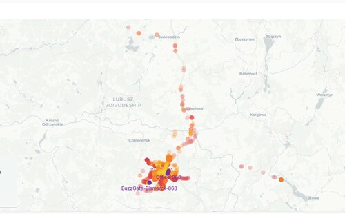 Interaktywna mapa regionalnego zasięgu sieci LoRaWAN